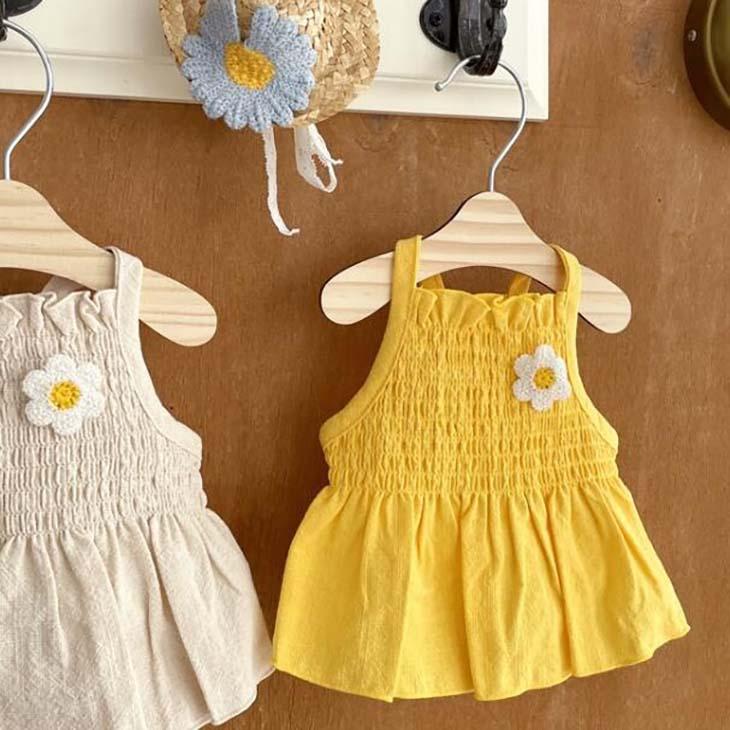 超可愛い! 小型犬用秋服 新作 アップリケキャミソール 花柄 女の子用【a256】【送料無料】 |  | 03