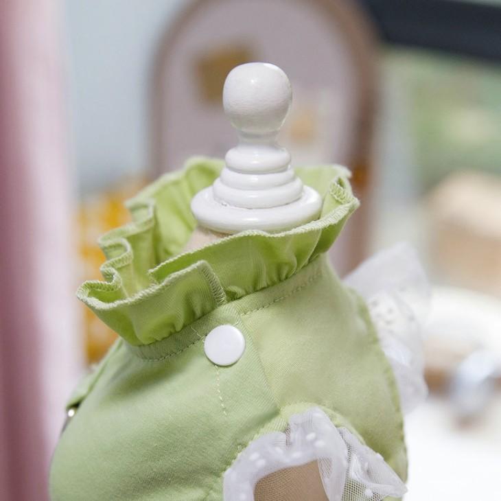 NEW! かわいい 春夏 犬服 猫服 小型犬用 女の子 チュールレース ワンピース リボン付き ペット服 おしゃれ お出かけ メール便OK【a452】 |  | 09