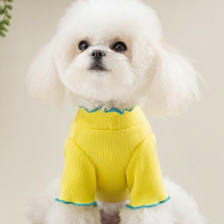 NEW! 超かわいい！春夏 犬服 猫服 袖あり 半袖 シンプル おしゃれ ドッグウェア ペット服 リラックス 涼しい お散歩 メール便OK【a455】 |  | 04