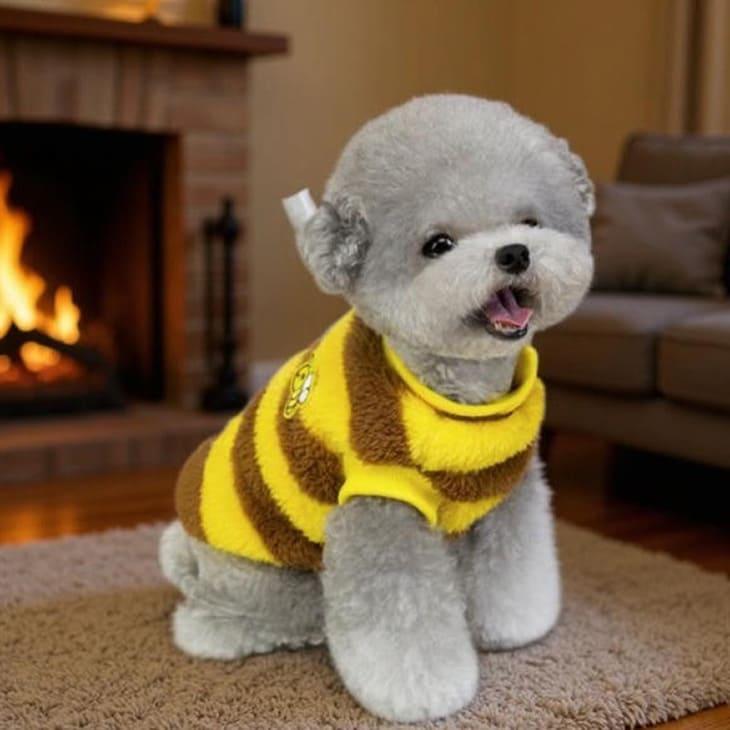 超可愛い! 秋冬 新作 犬服 かわいい ハニー ミツバチ コスプレ トップス【a473】 |  | 02