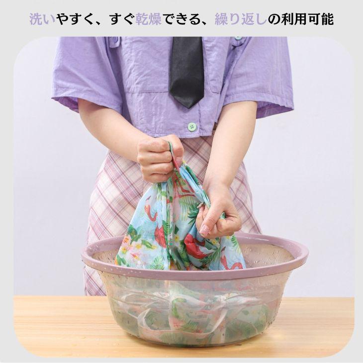 【今だけ特価】カラフル エコバッグ 折りたたみ コンパクト 収納ポーチ 選べる柄 大容量 丈夫 速乾【z009】 |  | 10