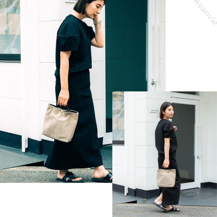 バッグインバッグ 縦型 取っ手付き ミニバッグ 軽い 仕分け 大きめ 自立 整理 快適 トート用収納【z138】 |  | 15