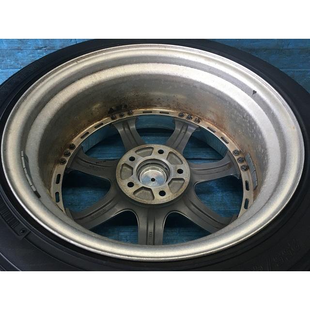 中古 17インチ タイヤ&ホイール 4本セット レイズボルクレーシング 