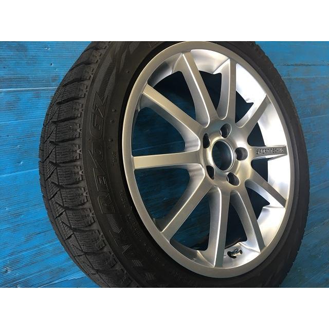 中古 17インチ スタッドレスタイヤ&ホイール4本セット TSMスポーツ