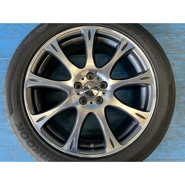 中古 17インチ タイヤ&ホイール 4本セット マナレイスポーツ