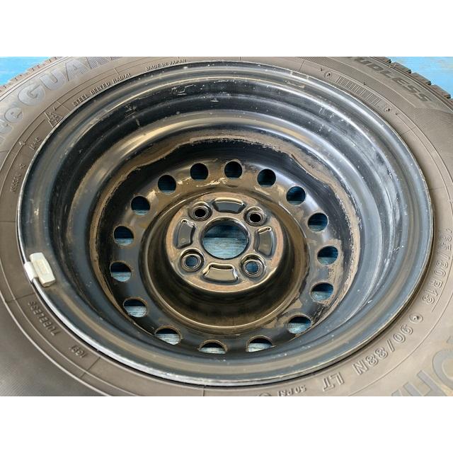トヨタ（TOYOTA） 中古 13インチ スタッドレスタイヤ&ホイール 4本