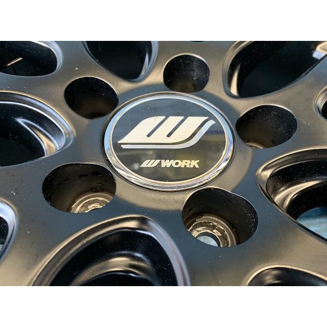 WORK 中古 17インチ タイヤ&ホイール 4本セット ワークインポート 
