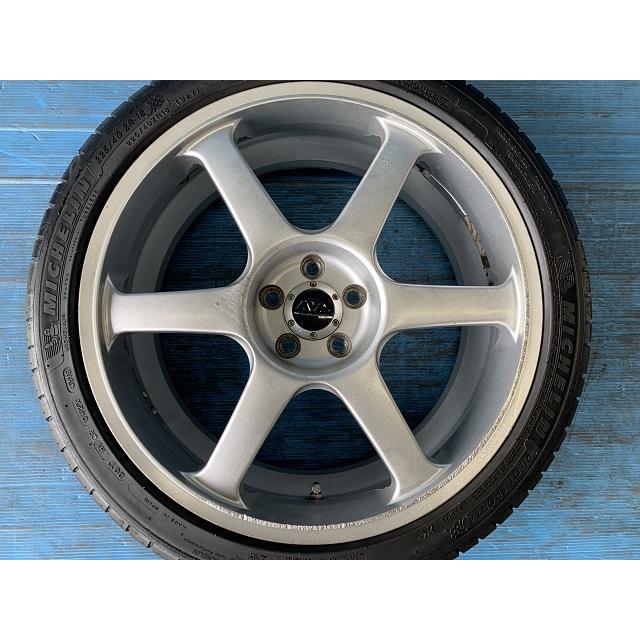 中古 18インチ タイヤ&ホイール 4本セット ヨコハマＡＶＳ モデル6