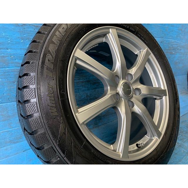 中古 18インチ スタッドレスタイヤ&ホイール 4本セット MiLLOUS 