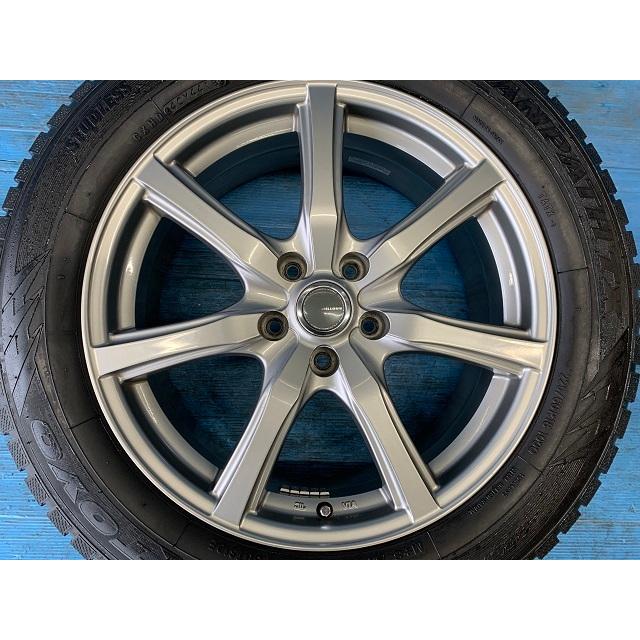 中古 18インチ スタッドレスタイヤ&ホイール 4本セット MiLLOUS 