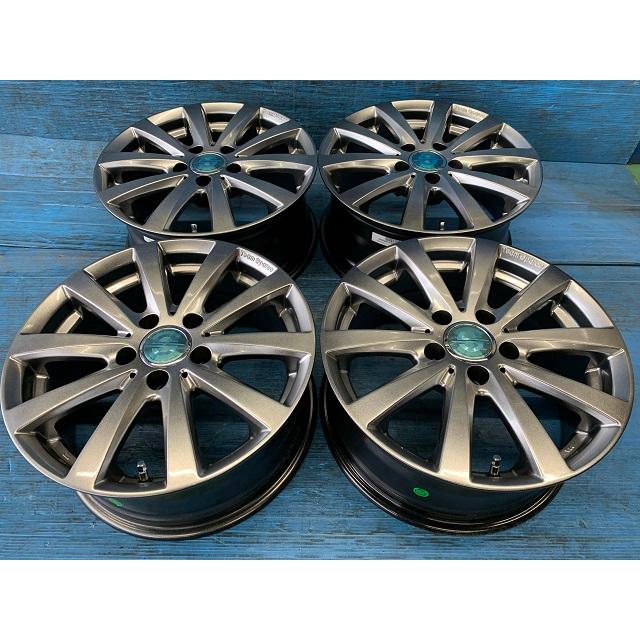中古 16インチ ホイール 4本セット クリムソン チームスパルコBALLARE  