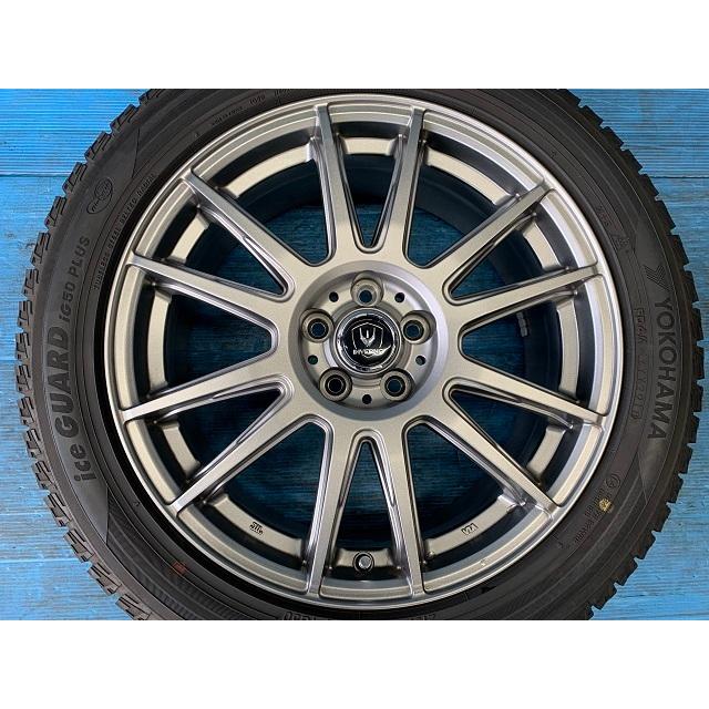 中古 17インチ スタッドレスタイヤ&ホイール 4本セット INVERNO 