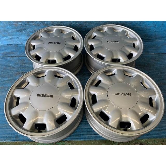 日産 中古 16インチ ホイール 4本セット ニッサン純正 シルバー 江戸川 