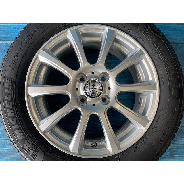 WEDS（ウェッズ） 中古 15インチ オールシーズンタイヤ&ホイール 4本 