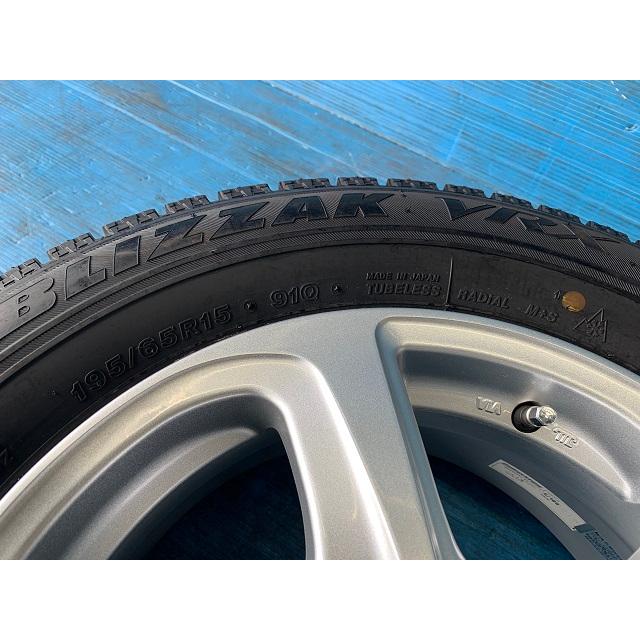 BRIDGESTONE（ブリヂストン） 中古 15インチ スタッドレスタイヤ