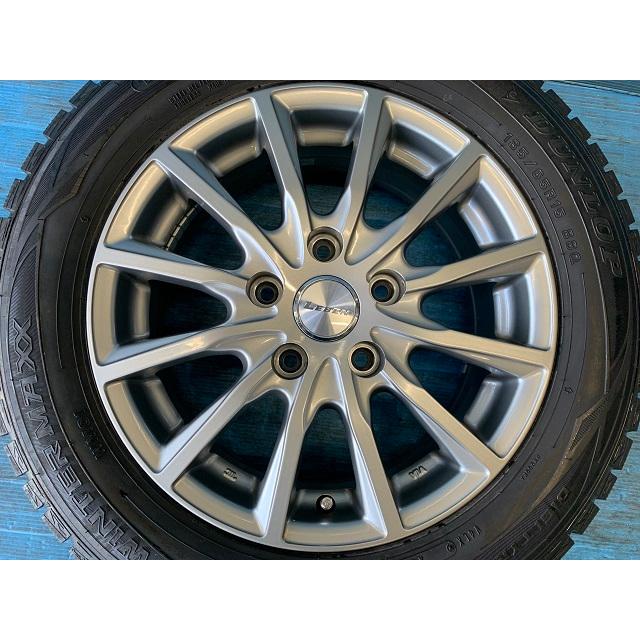 B268【送料無料】スタッドレスタイヤ 185/65R15 4本セット スタッドレスタイヤホイールセット4本185/65r15 2019