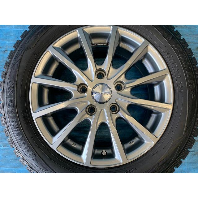 DUNLOP WINTER MAXX 01 スタッドレスタイヤ 185/65R15 ホイール付 4本
