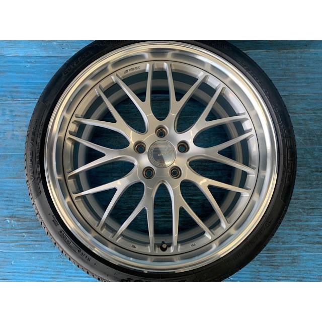 WORK 中古 20インチ タイヤ&ホイール 4本セット ワーク グノーシスHR1 