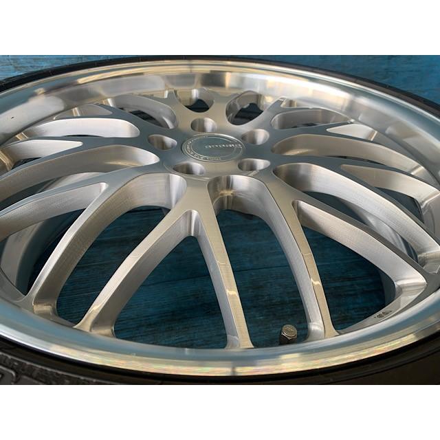 WORK 中古 20インチ タイヤ&ホイール 4本セット ワーク グノーシスHR1 
