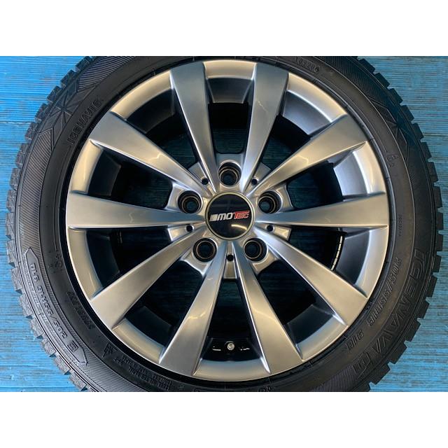 中古 16インチ スタッドレスタイヤ&ホイール 4本セット MOTEC