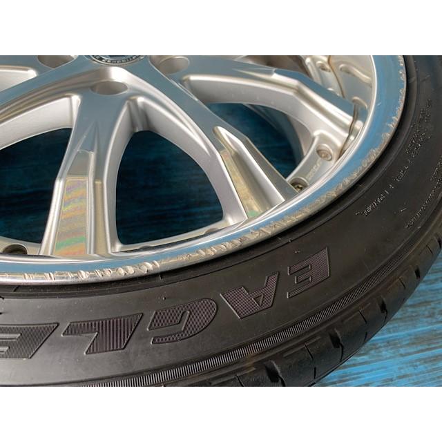 WORK 中古 19インチ タイヤ&ホイール 4本セット ワーク シュバートSW4