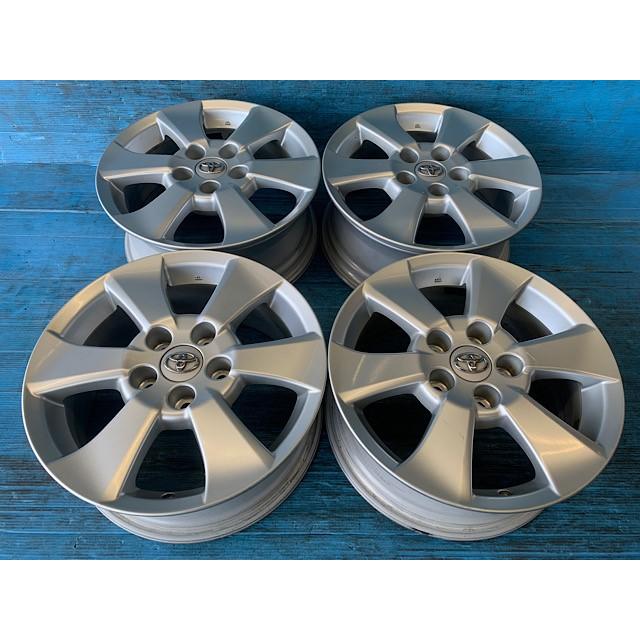 中古 16インチ ホイール 4本セット トヨタ純正 アルファード20 