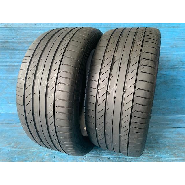 中古 18インチランフラットタイヤ 2本セット コンチネンタル コンチ  