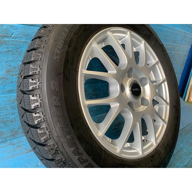 中古 15インチ スタッドレスタイヤ&ホイール 4本セット  