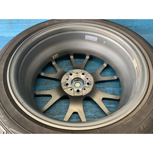 weds LEONIS NAVIA02 & 25年215 45 R17 ヨコハマPRACTIVA タイヤホイールセット 50プリウス  ウィッシュ等にも WEDS（ウェッズ） 中古 17インチ タイヤ&ホイール 4本セット レオニス