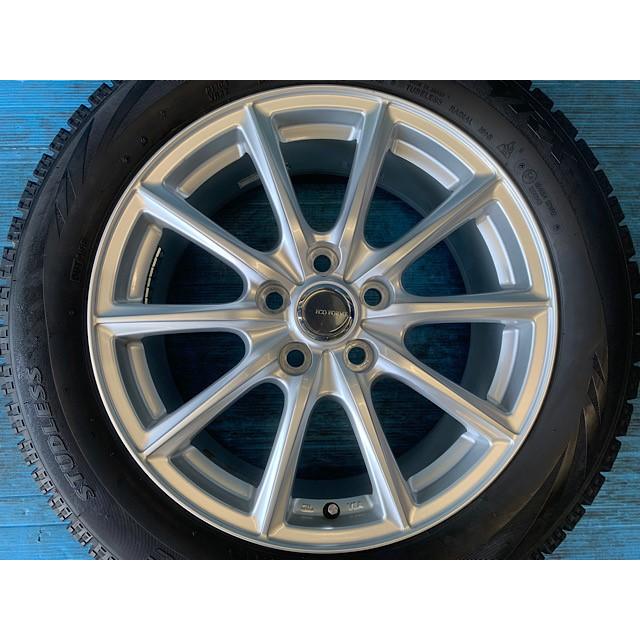BRIDGESTONE 中古 17インチ スタッドレスタイヤ&ホイール 4本セット 