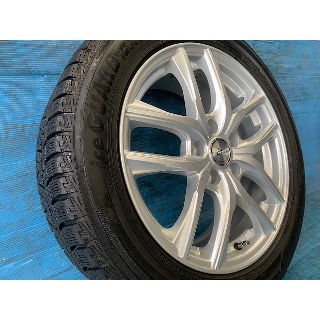 中古 17インチ スタッドレスタイヤ&ホイール 4本セット BADX D.O.S  