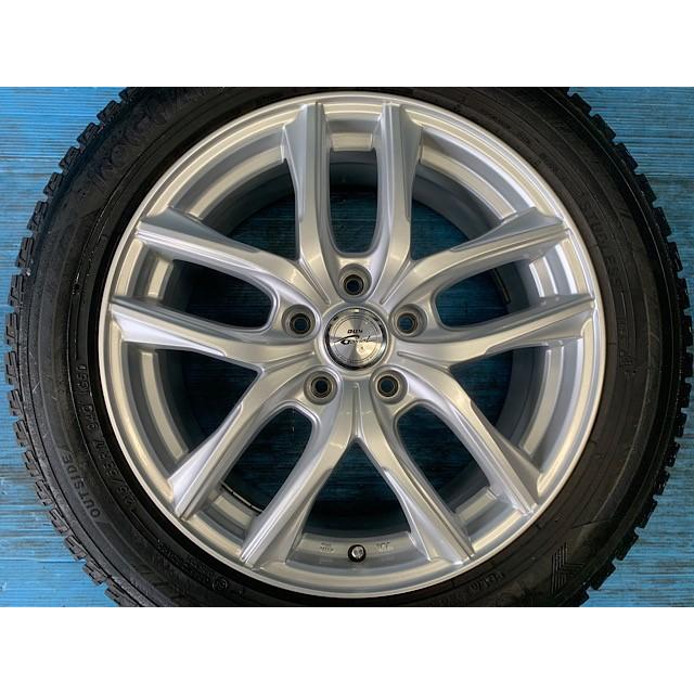 中古 17インチ スタッドレスタイヤ&ホイール 4本セット BADX D.O.S  