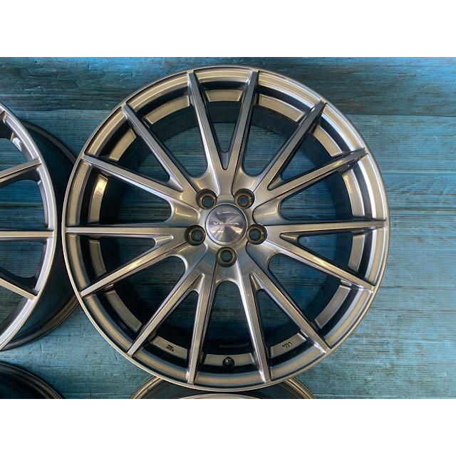WEDS 中古 18インチ ホイール 4本セット ウェッズ VELVA SPORT WEDS 中古 18インチ ホイール 4本セット ウェッズ VELVA SPORT