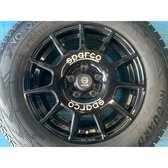 SSB メッシュ4本セットスタッドレスタイヤ 16インチ 中古 16インチ スタッドレスタイヤ&ホイール 4本セット MONZA