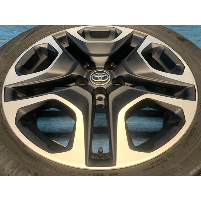 中古 19インチ タイヤ&ホイール 4本セット トヨタ純正 RAV4 ヨコハマ 