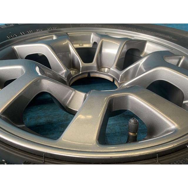 美品！JB74 ジムニーシエラ純正中古タイヤホイール4本セット！ブリヂストン デューラーH/T684Ⅱ 195/80R15 バリ溝タイヤ付き！車検用にも！ BRIDGESTONE（ブリヂストン） 中古 15インチ タイヤ&ホイール 4本