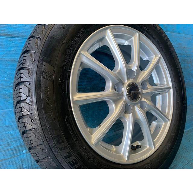 BRIDGESTONE（ブリヂストン） 中古 15インチ スタッドレスタイヤ 