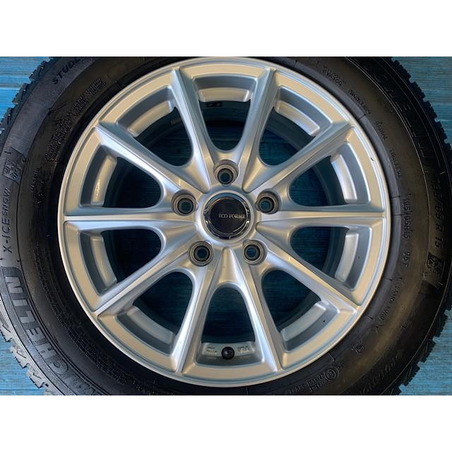 BRIDGESTONE（ブリヂストン） 中古 15インチ スタッドレスタイヤ 