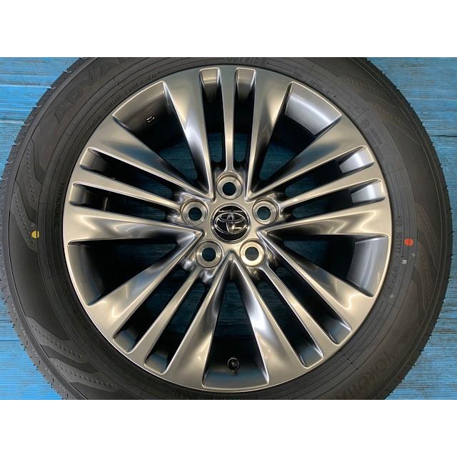 新車外し 25年13週　ヨコハマ 225/60R18 アルファード 40 純正タイヤ 4本 アルファード TOYOTA トヨタ 40 Z 純正 オプション 17インチ 新車外し