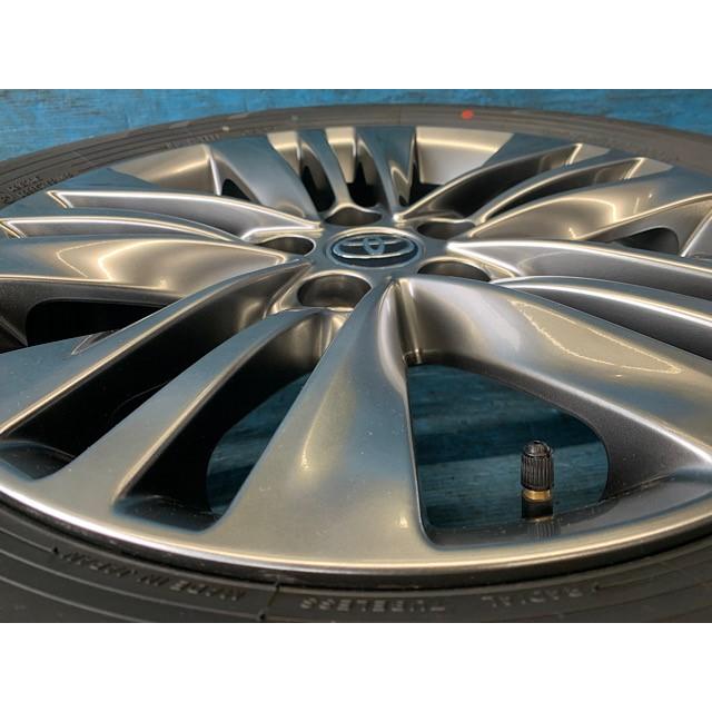 かわぽよ 225/60R18 ヨコハマ 40系アルファード純正 4本 トヨタ（TOYOTA） 中古 18インチ タイヤ&ホイール 4本セット トヨタ