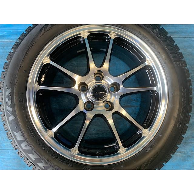 中古 17インチ スタッドレスタイヤ&ホイール 4本セット ブリヂストン  