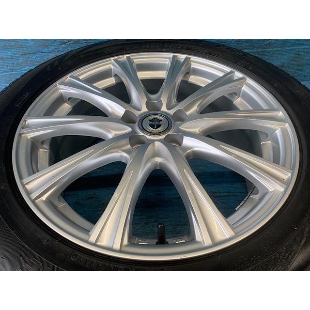 大幅値下げ　225-50R17 VRX スタッドレスタイヤ　Weds アルミホイール付き　商談成立　ほぼ新品 WEDS（ウェッズ） 中古 17インチ スタッドレスタイヤ&ホイール 4本