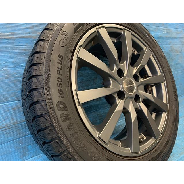 中古 16インチ タイヤ&ホイール 4本セット EUROTECH GAYA10 ヨコハマ 