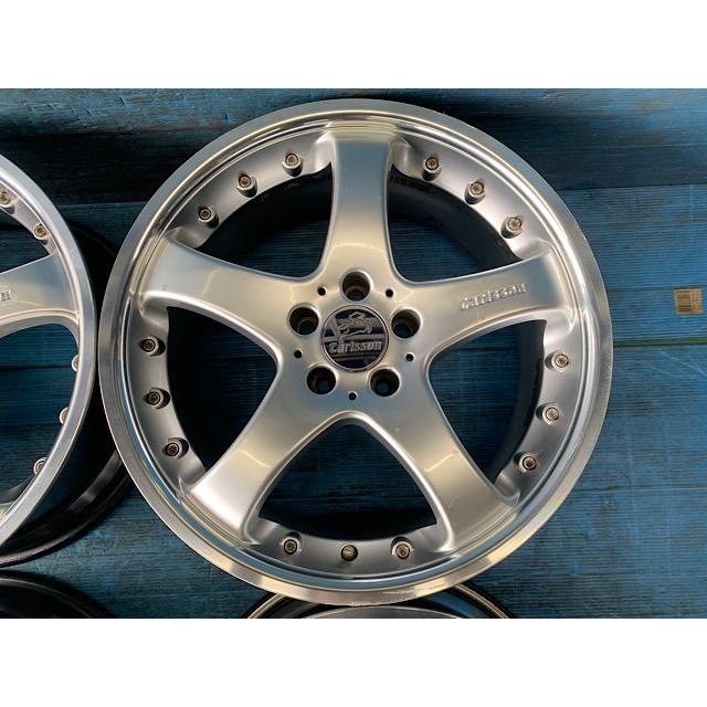 中古 19インチアルミホイール 4本セット カールソン 1/5 江戸川店