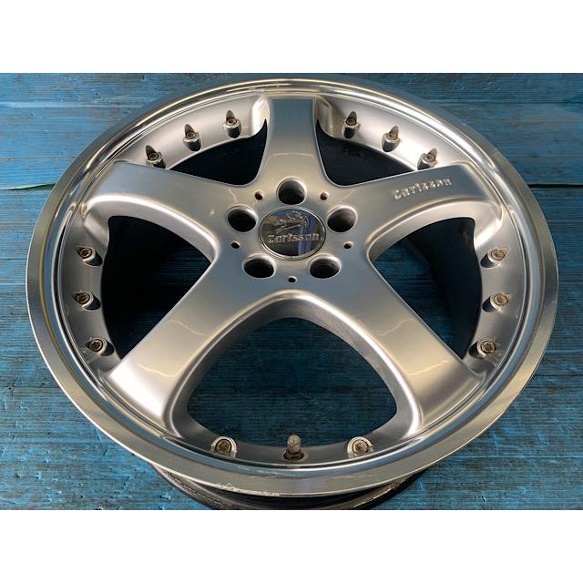 中古 19インチアルミホイール 4本セット カールソン 1/5 江戸川店