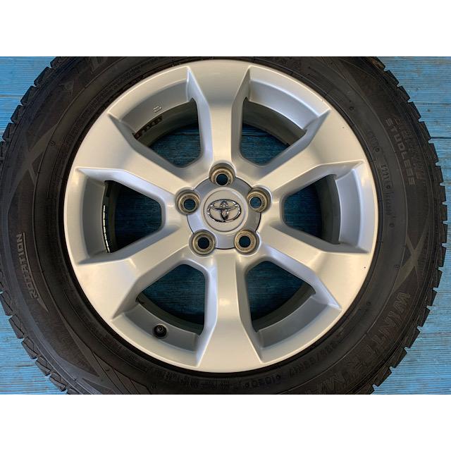 トヨタ純正 17インチホイール DUNLOPスタッドレス 4本セット トヨタ（TOYOTA） 中古 17インチ スタッドレスタイヤ&ホイール 4本
