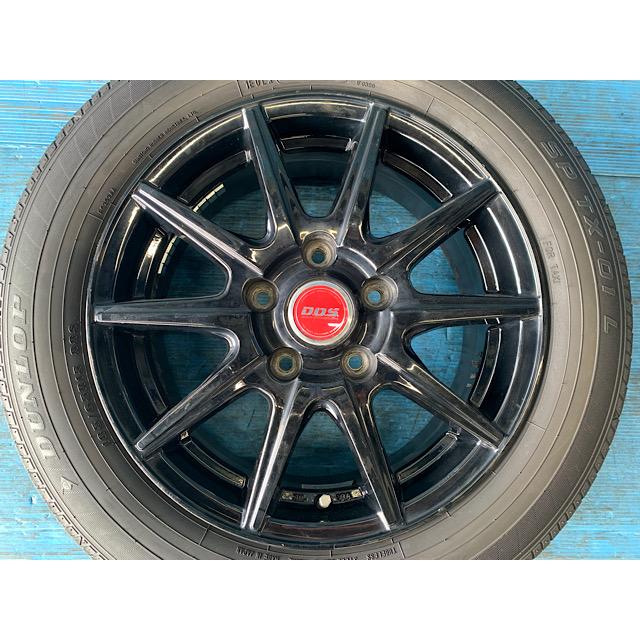 中古 15インチ タイヤ&ホイール 4本セット BADX D.O.S RB-10