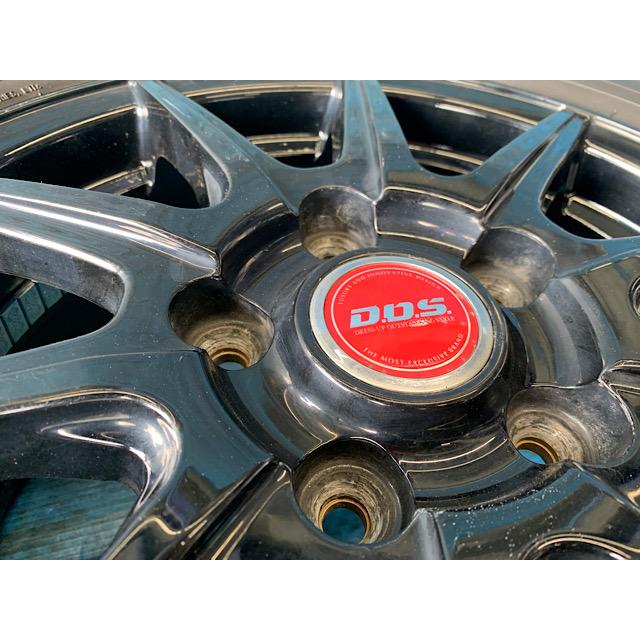 中古 15インチ タイヤ&ホイール 4本セット BADX D.O.S RB-10 