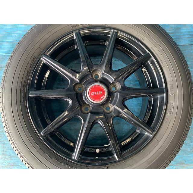 中古 15インチ タイヤ&ホイール 4本セット BADX D.O.S RB-10 