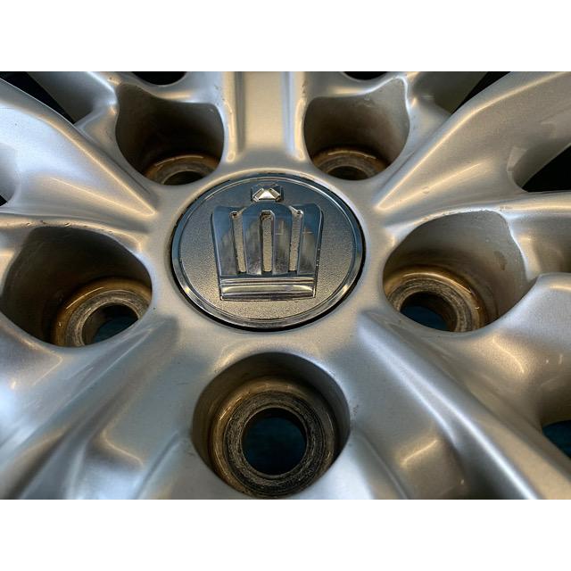 送料無料　215/60R16ブリジストン新品タイヤ＆200系クラウン純正4本 2022年製 9分山】トヨタ 200系 クラウンロイヤル 後期 純正 16in